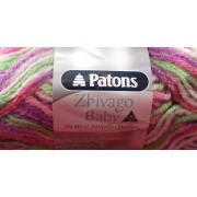 Patons Zhivago Baby - Pink/Green mix